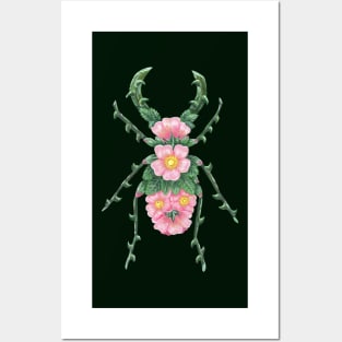 Bramble Rose Beetle Posters and Art